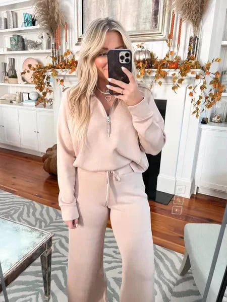💝Black Friday Sale 50% OFF!!⚡🎀Women's 2 Piece Casual Outfits Sweatsuit Set